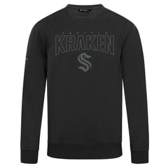 Seattle Kraken Levelwear Zane Darkmoon Pullover Sweatshirt Black