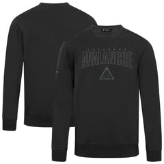 Colorado Avalanche Levelwear Zane Darkmoon Pullover Sweatshirt Black