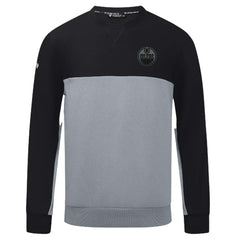 Edmonton Oilers Levelwear Legacy Nightfall Pullover Sweatshirt Black/Gray