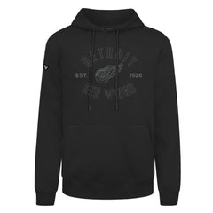 Detroit Red Wings Levelwear Podium Abyssal Pullover Hoodie Black