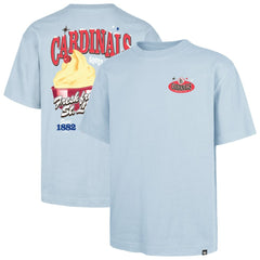 St. Louis Cardinals Ice Cream Parlor Foundation T-Shirt Light Blue | 47 brand