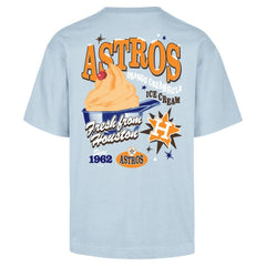 Houston Astros Ice Cream Parlor Foundation T-Shirt Light Blue | 47 brand