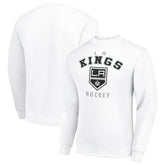 Los Angeles Kings Men's Starter Team Logo Fleece Pullover Sweatshirt White