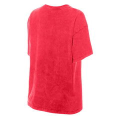 Philadelphia Phillies Women's Mineral Wash Oversized T-Shirt Red | New Era