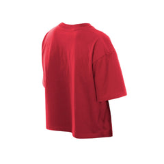 St. Louis Cardinals Women's Boxy Foil Logo T-Shirt Red | New Era