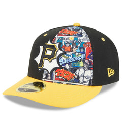 Pittsburgh Pirates 2025 MLB Diamond Hero Edition Low Profile 59FIFTY Fitted Hat Black/Gold | New Era