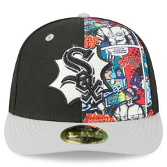 Chicago White Sox 2025 MLB Diamond Hero Edition Low Profile 59FIFTY Fitted Hat Black/Gray | New Era