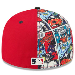 Cincinnati Reds 2025 MLB Diamond Hero Edition Low Profile 59FIFTY Fitted Hat Red/Black | New Era
