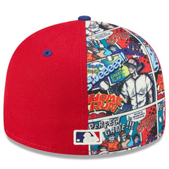 Philadelphia Phillies 2025 MLB Diamond Hero Edition Low Profile 59FIFTY Fitted Hat Red/Royal | New Era