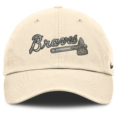 Atlanta Braves Camo Pack Club Adjustable Hat Natural | Nike