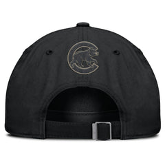 Chicago Cubs Camo Pack Club Adjustable Hat Black | Nike