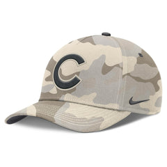 Chicago Cubs Camo Pack Rise Adjustable Hat Natural | Nike