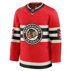 Chicago Blackhawks Fanatics 2025 NHL Winter Classic Premium Jersey Red