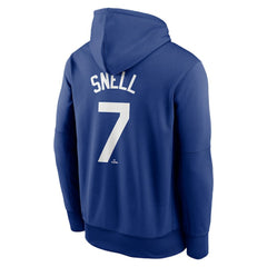 Blake Snell Los Angeles Dodgers Player Name & Number Hoodie Blue | Nike