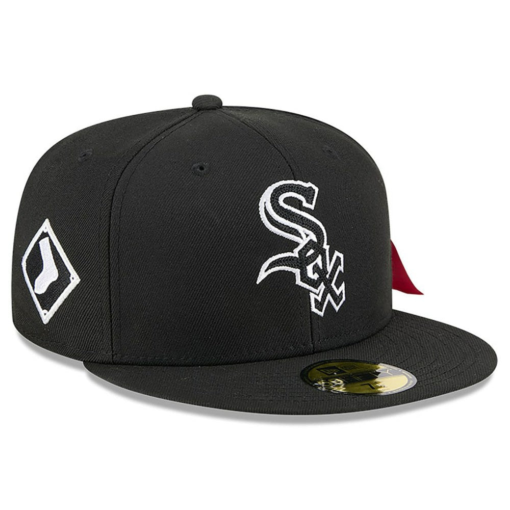 Chicago White Sox x Alpha Industries 59FIFTY Fitted Hat Black | New Era