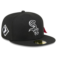 Chicago White Sox x Alpha Industries 59FIFTY Fitted Hat Black | New Era