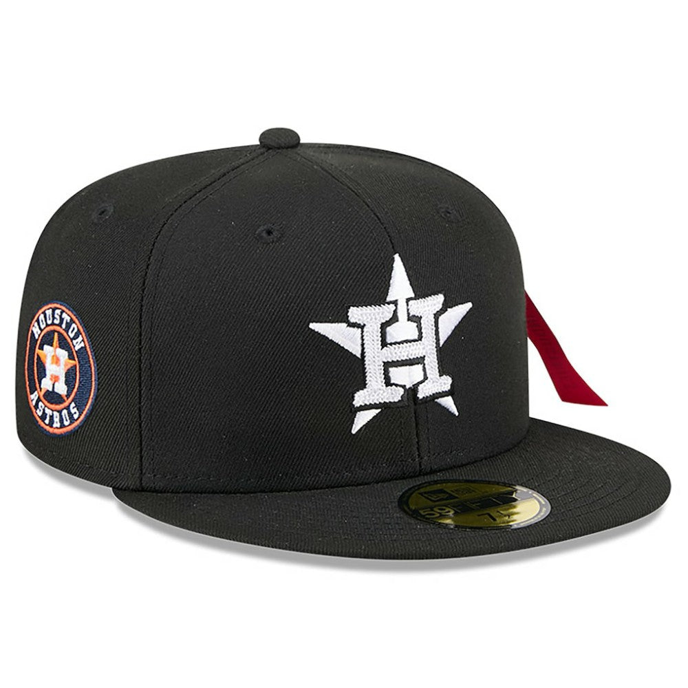 Houston Astros x Alpha Industries 59FIFTY Fitted Hat Black | New Era