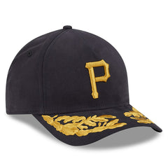 Pittsburgh Pirates x Alpha Industries A-Frame 9FORTY Adjustable Hat Black | New Era