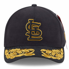 St. Louis Cardinals x Alpha Industries A-Frame 9FORTY Adjustable Hat Black | New Era