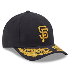 San Francisco Giants x Alpha Industries A-Frame 9FORTY Adjustable Hat Black | New Era