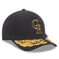 Colorado Rockies x Alpha Industries A-Frame 9FORTY Adjustable Hat Black | New Era