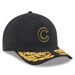 Chicago Cubs x Alpha Industries A-Frame 9FORTY Adjustable Hat Black | New Era