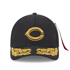 Cincinnati Reds x Alpha Industries A-Frame 9FORTY Adjustable Hat Black | New Era