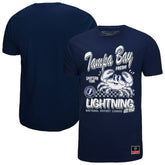 Tampa Bay Lightning Mitchell & Ness Local Food T-Shirt Navy