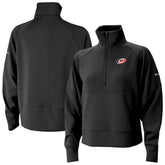 Carolina Hurricanes Columbia Women's Wickhams Hills Raglan Omni-Wick Half-Zip Pullover Black