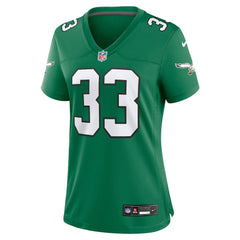 Cooper DeJean Philadelphia Eagles Women's Alternate Game Jersey - Kelly Green