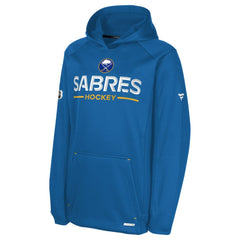 Buffalo Sabres Fanatics Youth Authentic Pro Rink Raglan Hoodie Royal