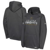 Vegas Golden Knights Fanatics Youth Authentic Pro Rink Raglan Hoodie Gray