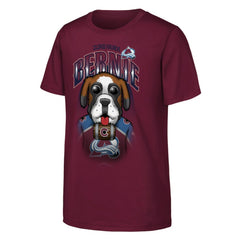 Colorado Avalanche Outerstuff Youth Mascot Highlight T-Shirt Burgundy