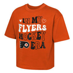 Philadelphia Flyers Outerstuff Girls Youth In My Era Boxy T-Shirt Orange