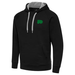 Philadelphia Flyers Antigua St. Patrick's Day Victory Pullover Hoodie Black