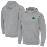 Chicago Blackhawks Antigua St. Patrick's Day Victory Pullover Hoodie Heather Gray