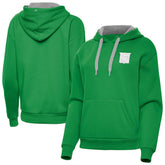 New York Rangers Antigua Women's St. Patrick's Day Victory Pullover Hoodie Kelly Green