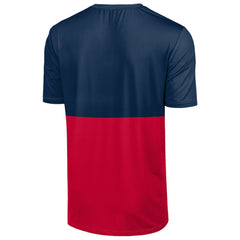 Atlanta Braves FOCO Big Logo Mascot T-Shirt Navy/Red
