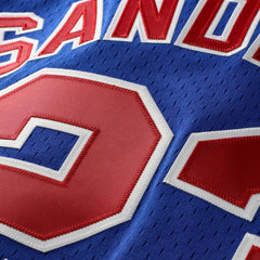 Ryne Sandberg Chicago Cubs Cooperstown Collection 1997 Mesh Batting Practice Button-Up Jersey - Royal