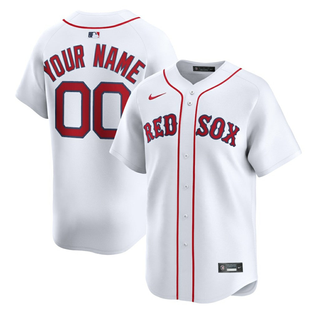 Boston Red Sox Home Limited Custom Jersey White | Nike