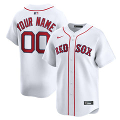 Boston Red Sox Home Limited Custom Jersey - White