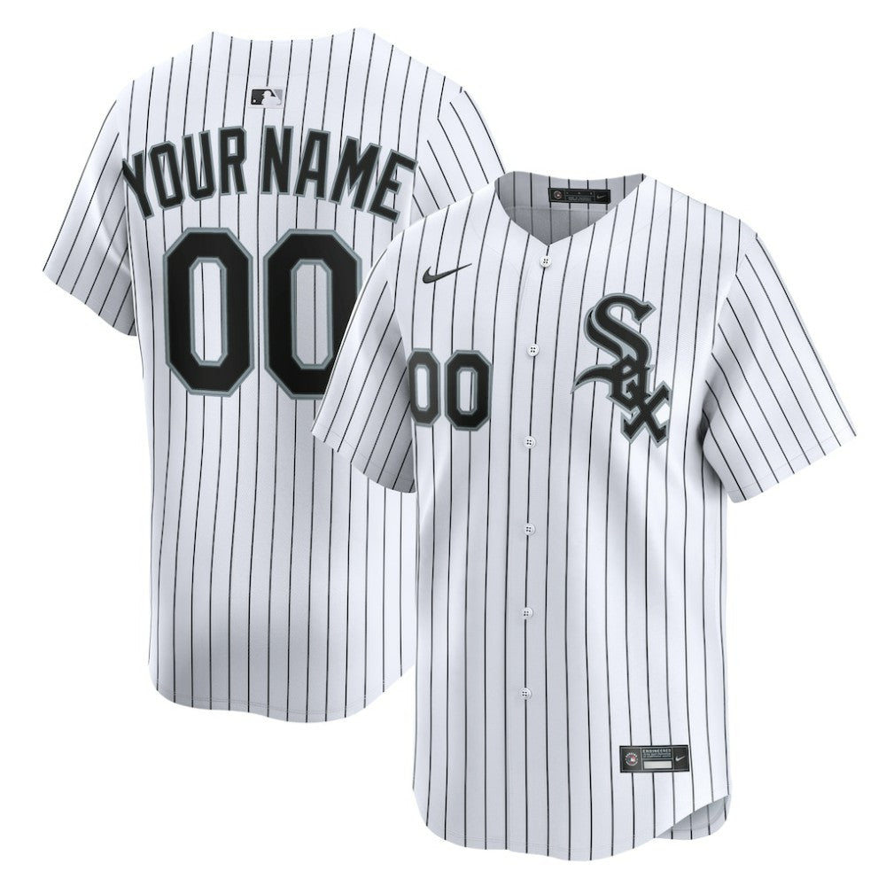 Chicago White Sox Home Limited Custom Jersey - White