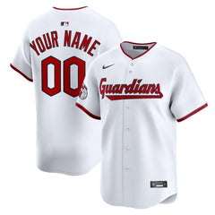 Cleveland Guardians Home Limited Custom Jersey White | Nike