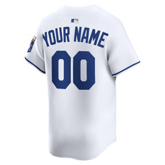 Kansas City Royals Home Limited Custom Jersey - White