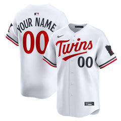 Minnesota Twins Home Limited Custom Jersey White | Nike