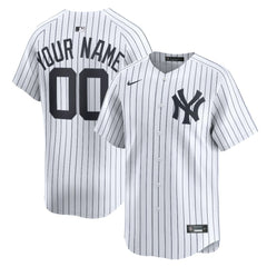 New York Yankees Home Limited Custom Jersey White | Nike
