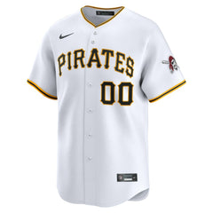 Pittsburgh Pirates Home Limited Custom Jersey - White