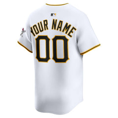 Pittsburgh Pirates Home Limited Custom Jersey - White