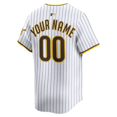 San Diego Padres Home Limited Custom Jersey - White
