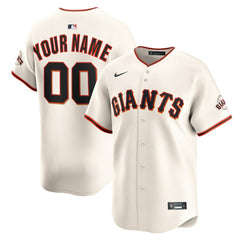 San Francisco Giants Home Limited Custom Jersey Cream | Nike